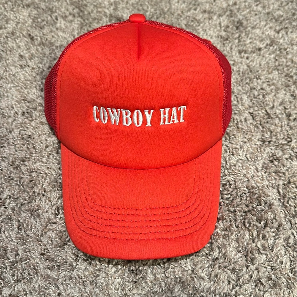 “Cowboy Hat” trucker hat